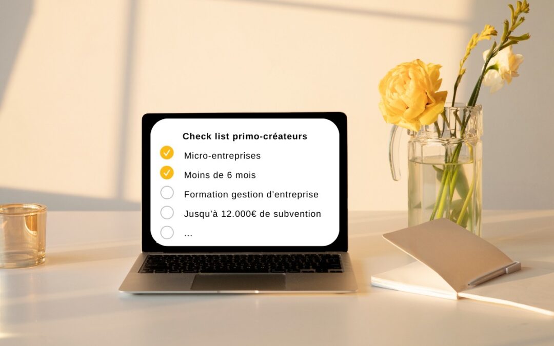 Aide pour les primo-créateurs